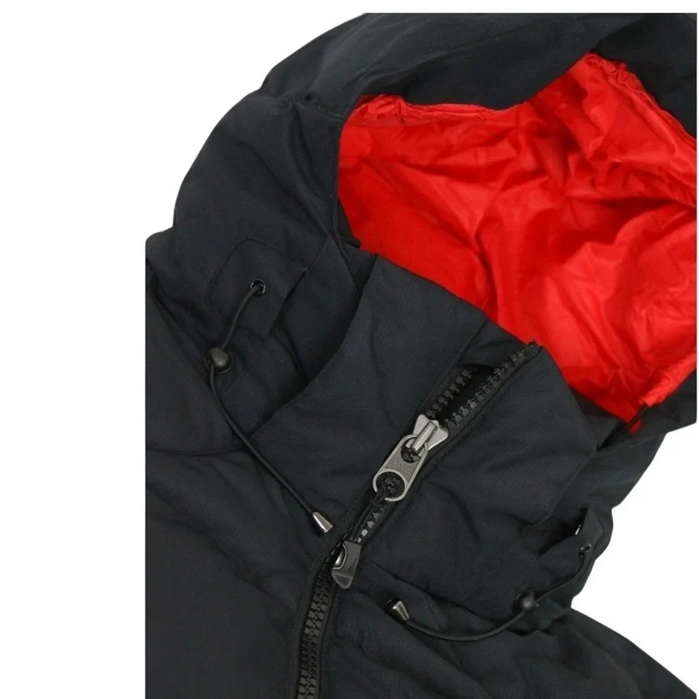 Polo Ralph Lauren Big Pony Hooded Puffer Down Jacket Coat Black BIG Pony 2XB New